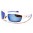 Arctic Blue Oval Men's Sunglasses Wholesale AB-53