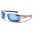 Arctic Blue Rectangle Men's Wholesale Sunglasses AB-55