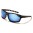 Arctic Blue Wrap Around Men's Sunglasses in Bulk AB-65