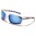 Arctic Blue Wrap Around Men's Sunglasses in Bulk AB-65