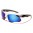 Arctic Blue Wrap Around Men's Sunglasses Wholesale AB-72