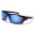 Arctic Blue Wrap Around Men's Sunglasses in Bulk AB-73