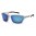 Arctic Blue Wrap Around Men's Sunglasses in Bulk AB-83