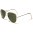 Air Force Aviator Unisex Sunglasses Bulk AF101-GOLD