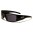 Locs Rectangle Men's Sunglasses Wholesale LOC9085-BK