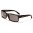 Locs Wood Print Men's Sunglasses Bulk LOC91134-WOOD