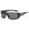 Locs Wrap Around Men's Sunglasses in Bulk LOC91173-BK