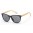 Superior Round Bamboo Wholesale Sunglasses SUP89020