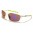 X-Loop Wrap Around Oval Sunglasses Wholesale X2649-WHT