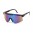 X-Loop Shield Ink Splatter Sunglasses Wholesale X3641-BKRNB